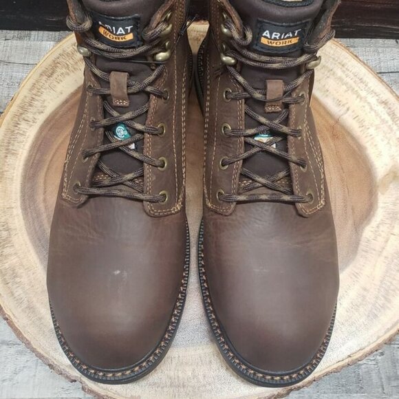 NWT Ariat Womens Riveter 9.5 C Wide CSA H2O Composite Toe Work Boots 10035773 - Picture 5 of 14